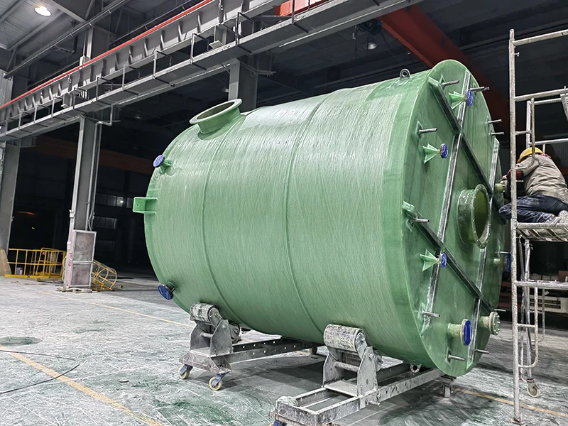 Horizontaler FRP-Lagertank